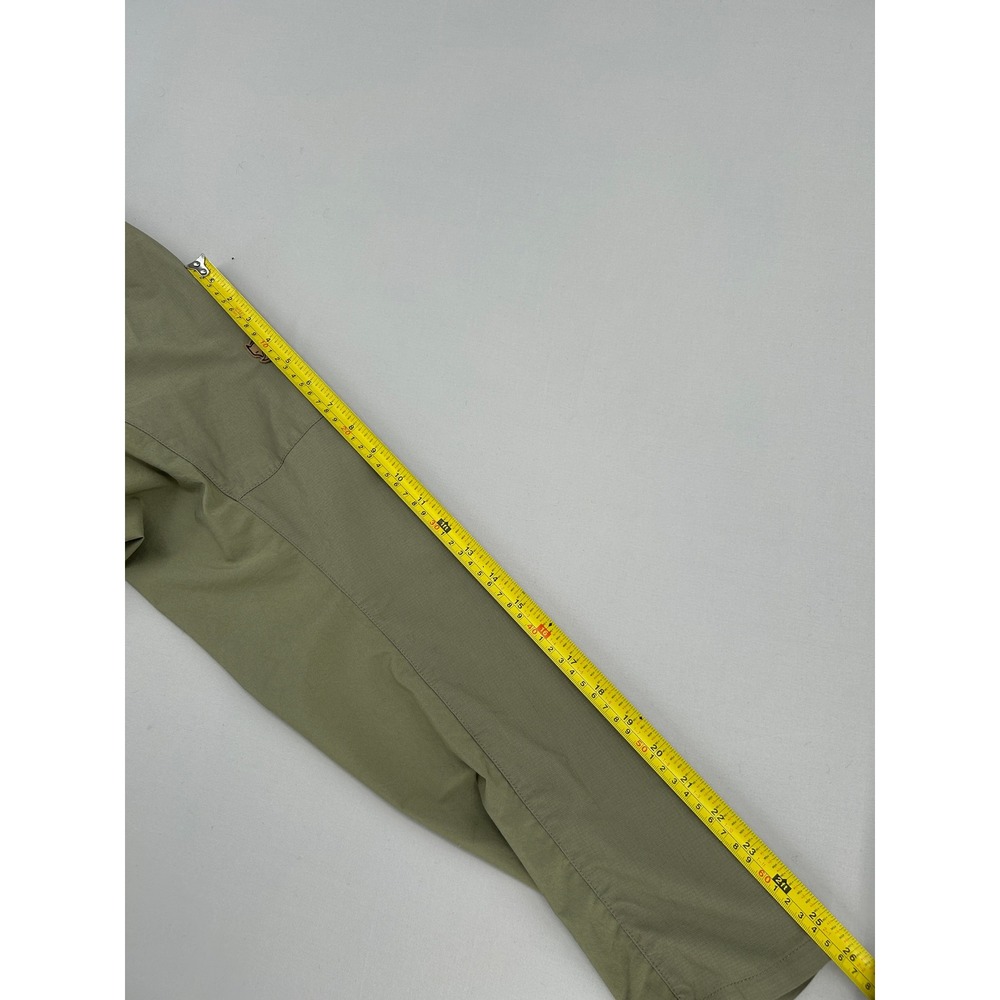 Fjallraven Abisko Midsummer Jacket Mens XL Green Lightweight Hooded 81151 - Picture 8 of 12